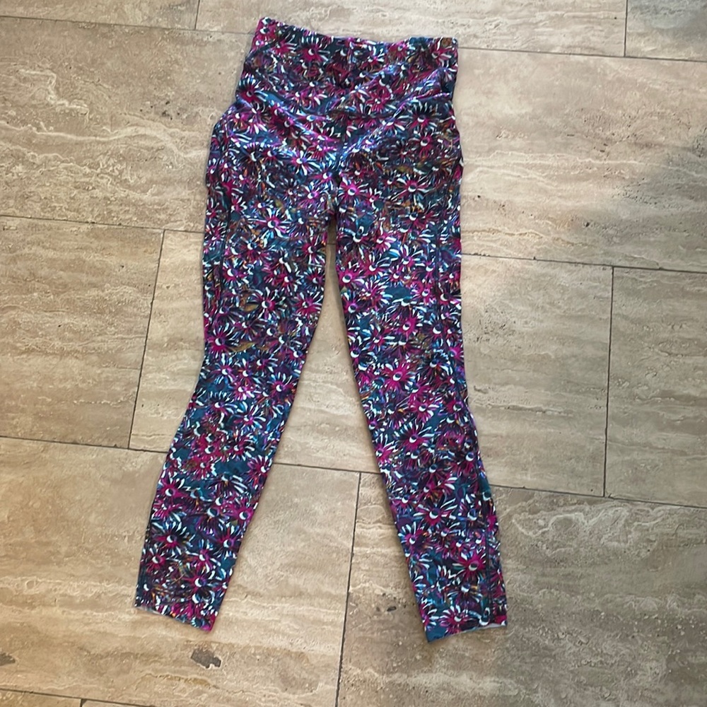 Lululemon floral leggings